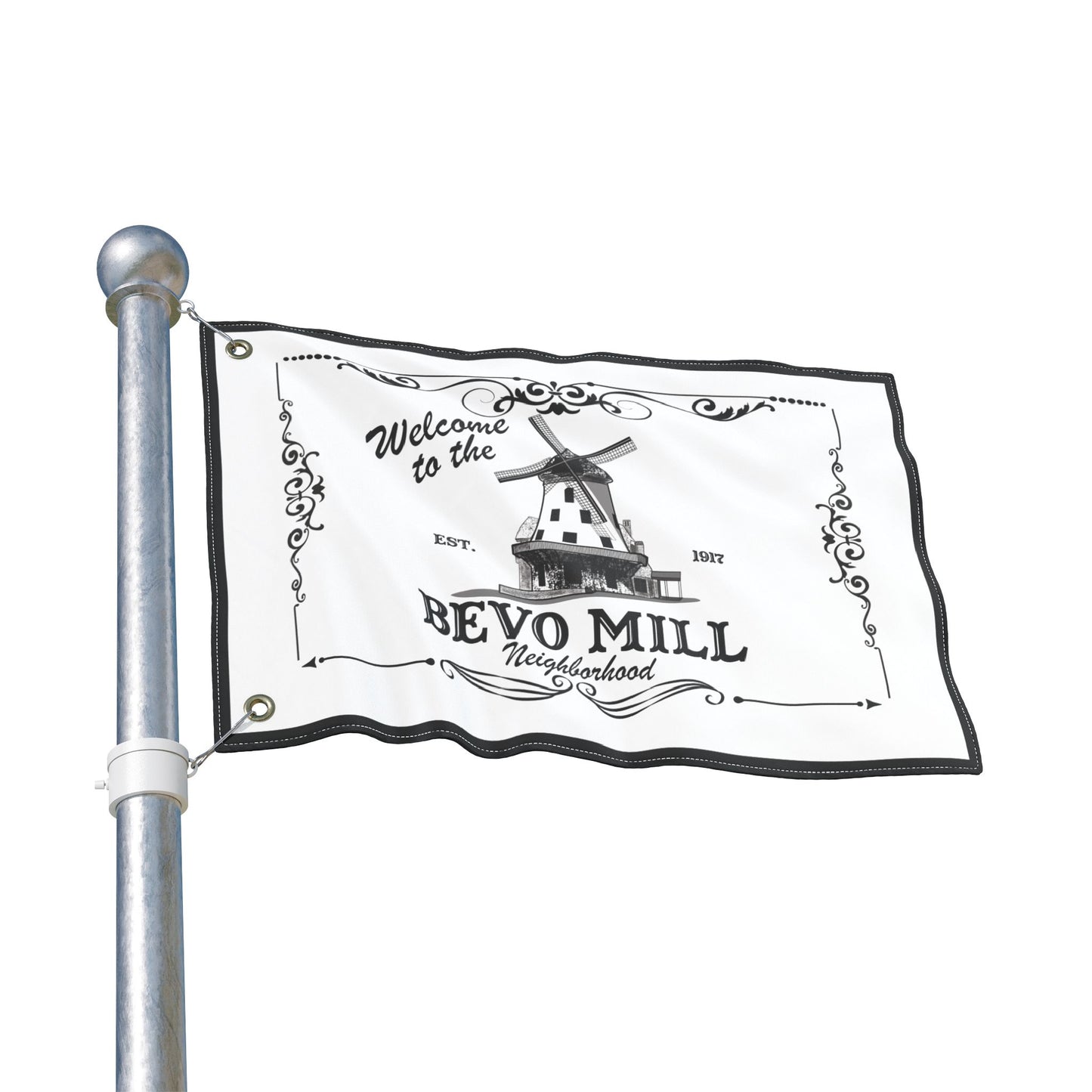 Double Sided Flag - Bevo Mill Neighborhood Flag