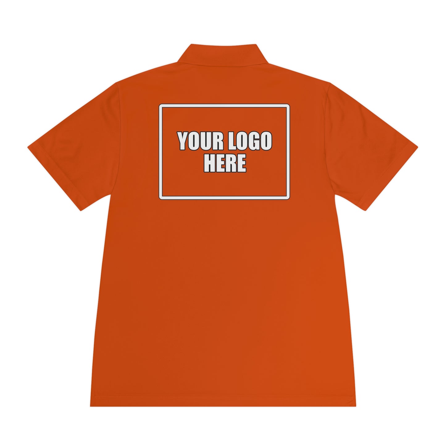 Customizable Sport Polo Work Shirt - Front & Back Logo Work Polo