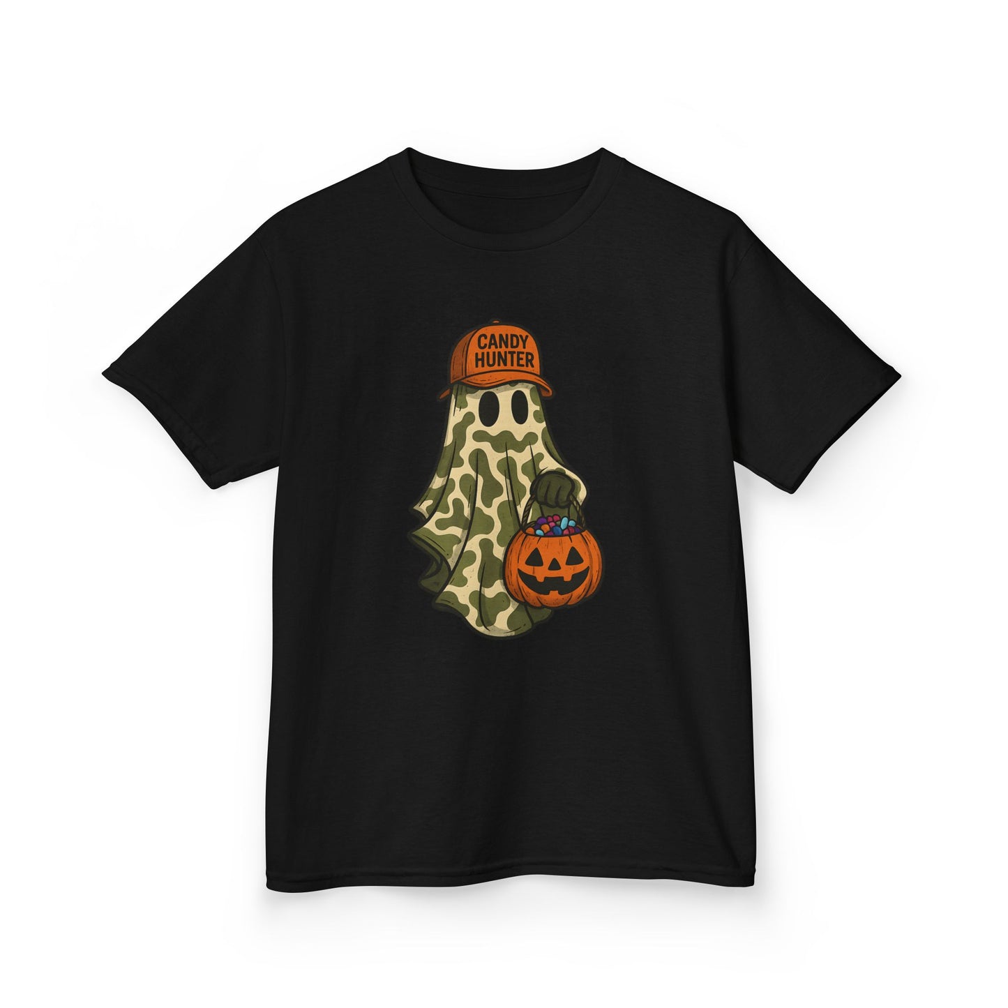 Kids Tee - Camo Ghost Graphic