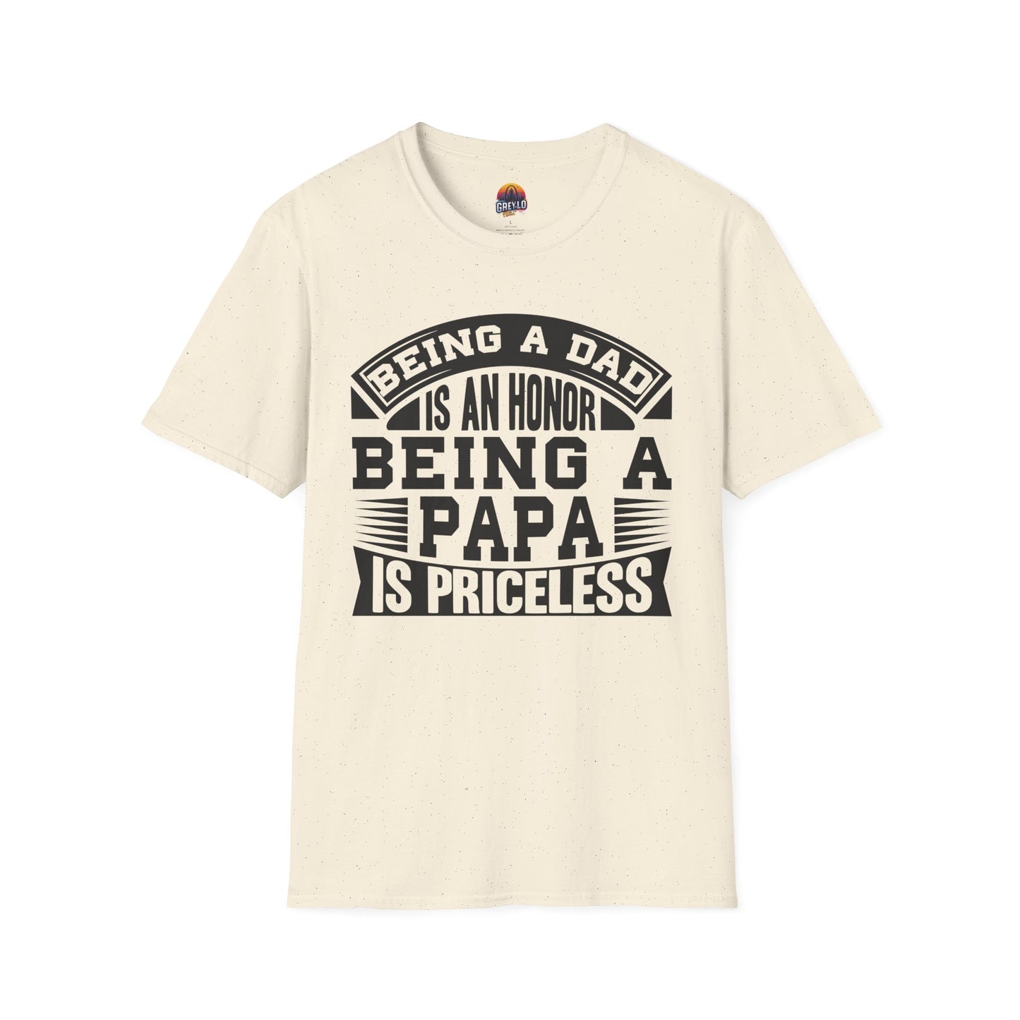Priceless Papa TeeUnisex Softstyle T-Shirt
