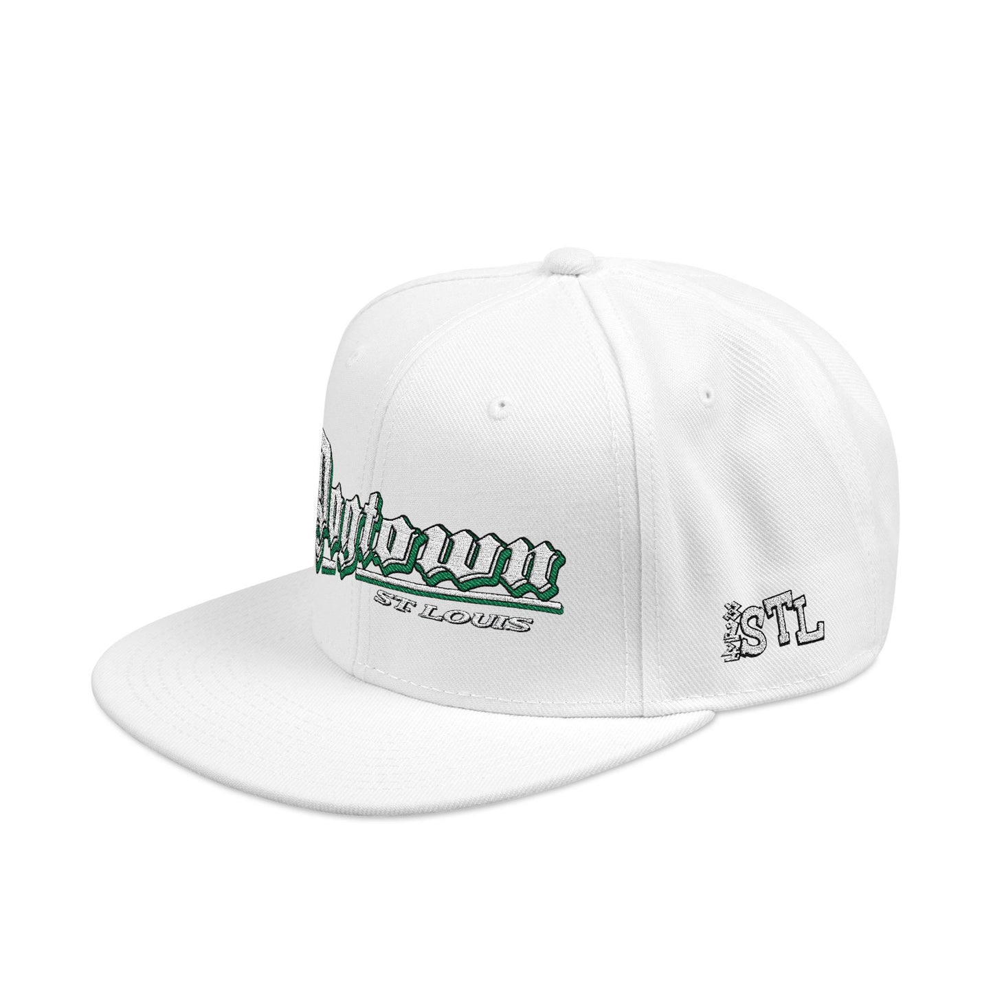 Dogtown Flat Bill Embroidered Hat Printify