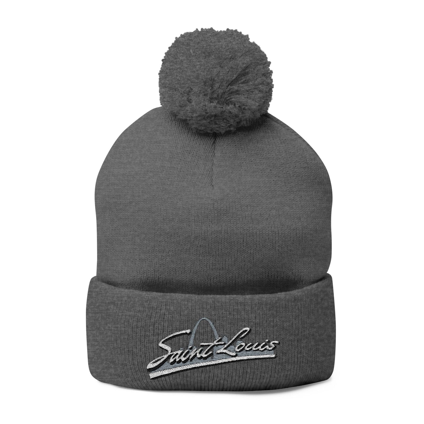 Knit Cap - Saint Louis Embroidered Design