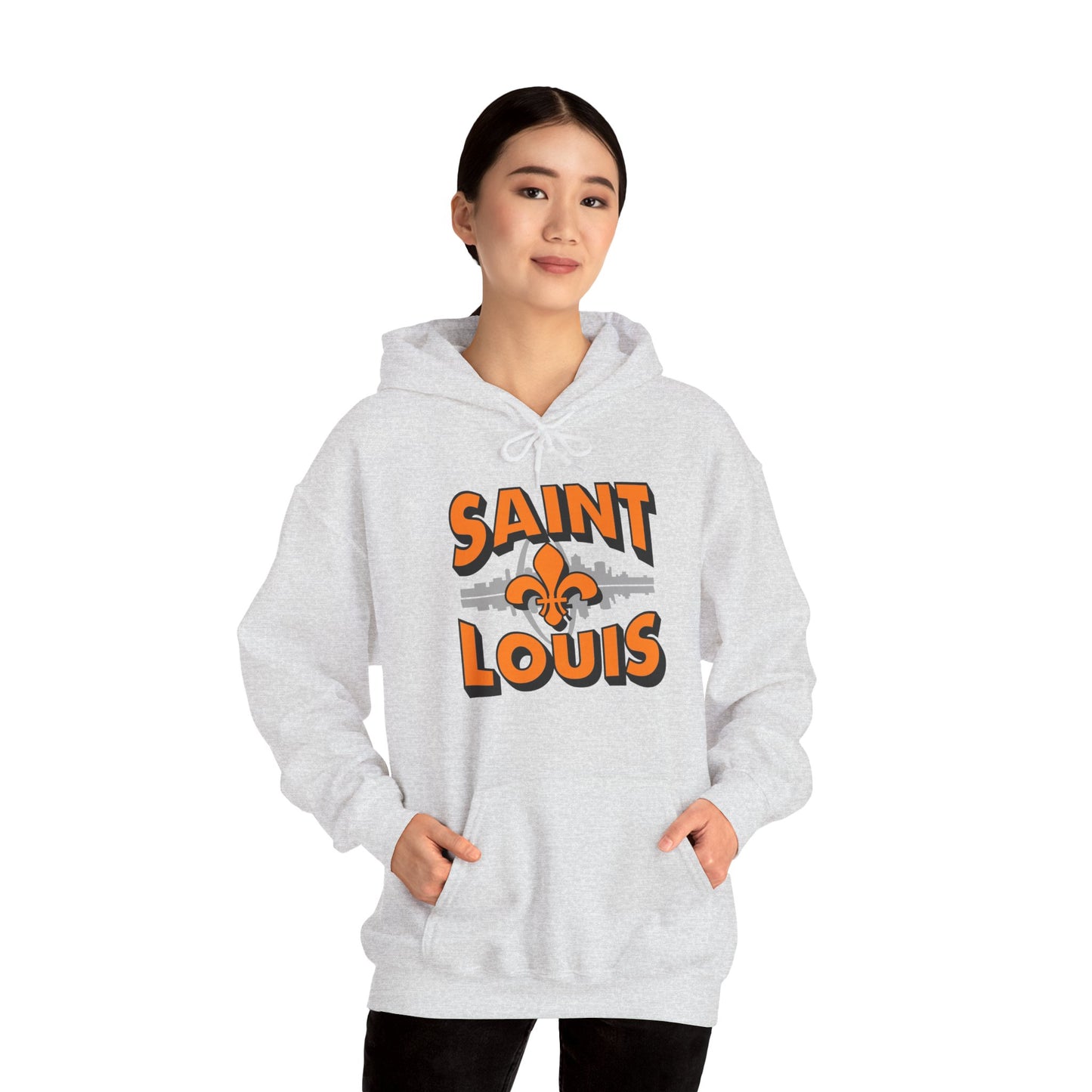 Saint Louis Graphic Hoodie — City Skyline Saint Louis Hoodie
