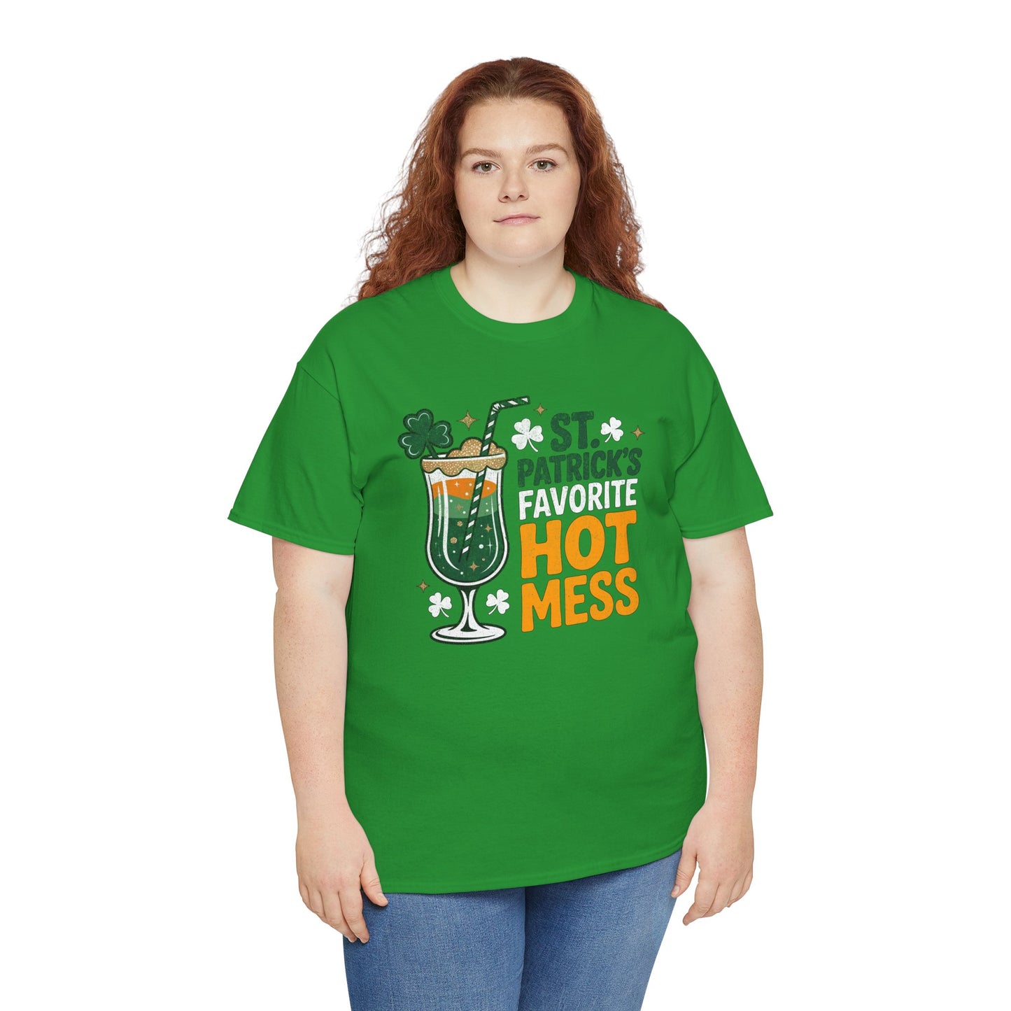 St. Patrick's Day "Favorite Hot Mess" T-Shirt