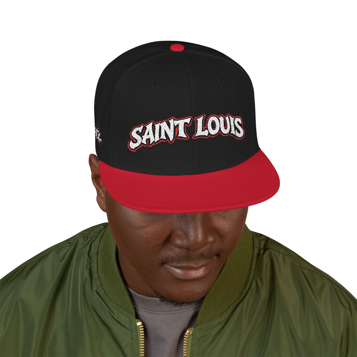 Snapback Hat — ‘St. Louis’ Embroidered Streetwear Cap