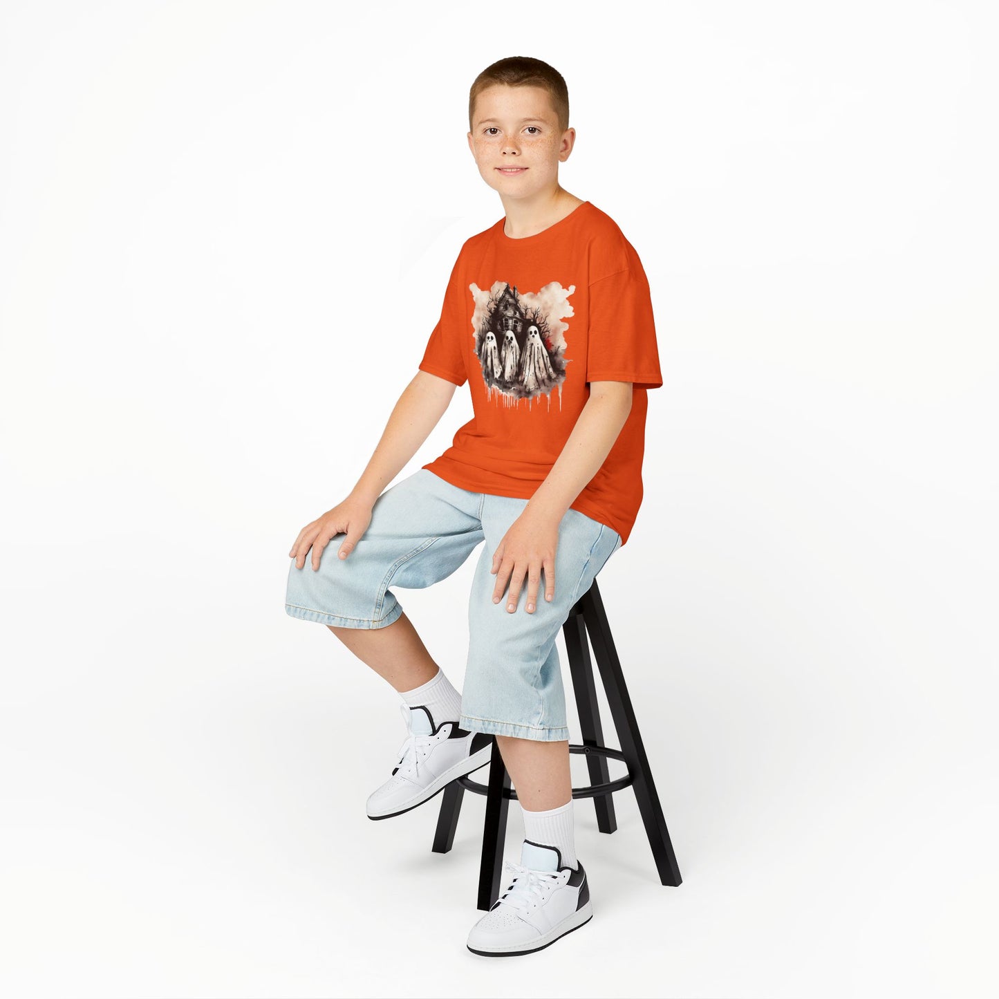 Kids- Haunted House Graphic Tee