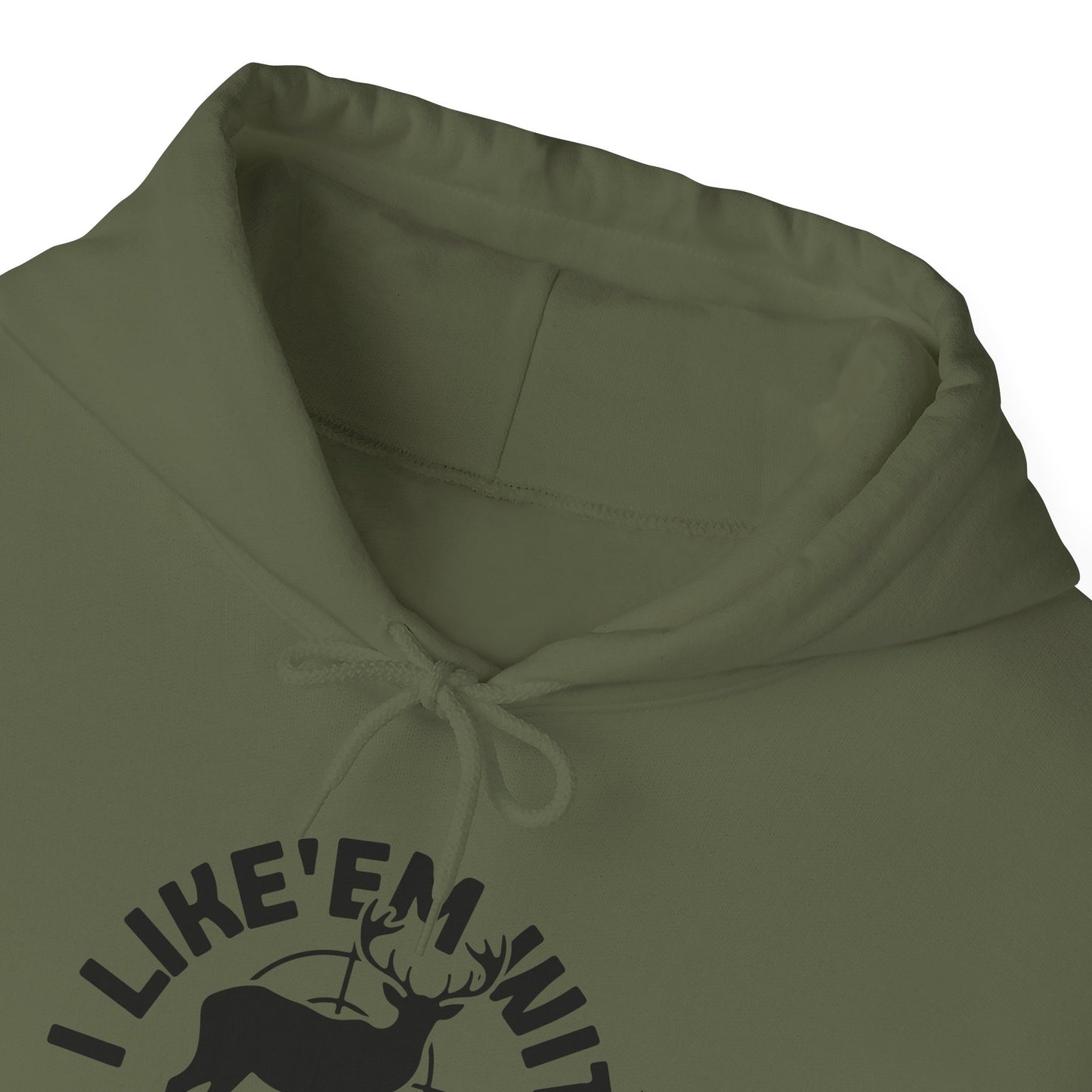 Hunting Graphic Hoodie Printify