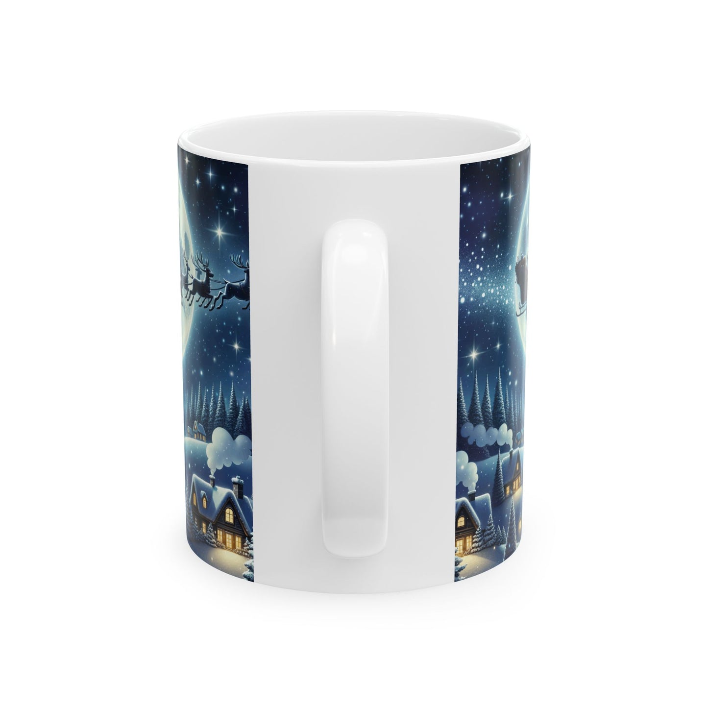 Moonlit Sleigh Ride Mug (11oz, 15oz) -Ceramic