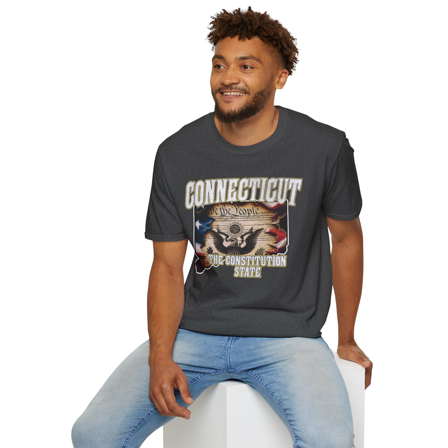 Connecticut The Constitution State Unisex Soft style T-Shirt