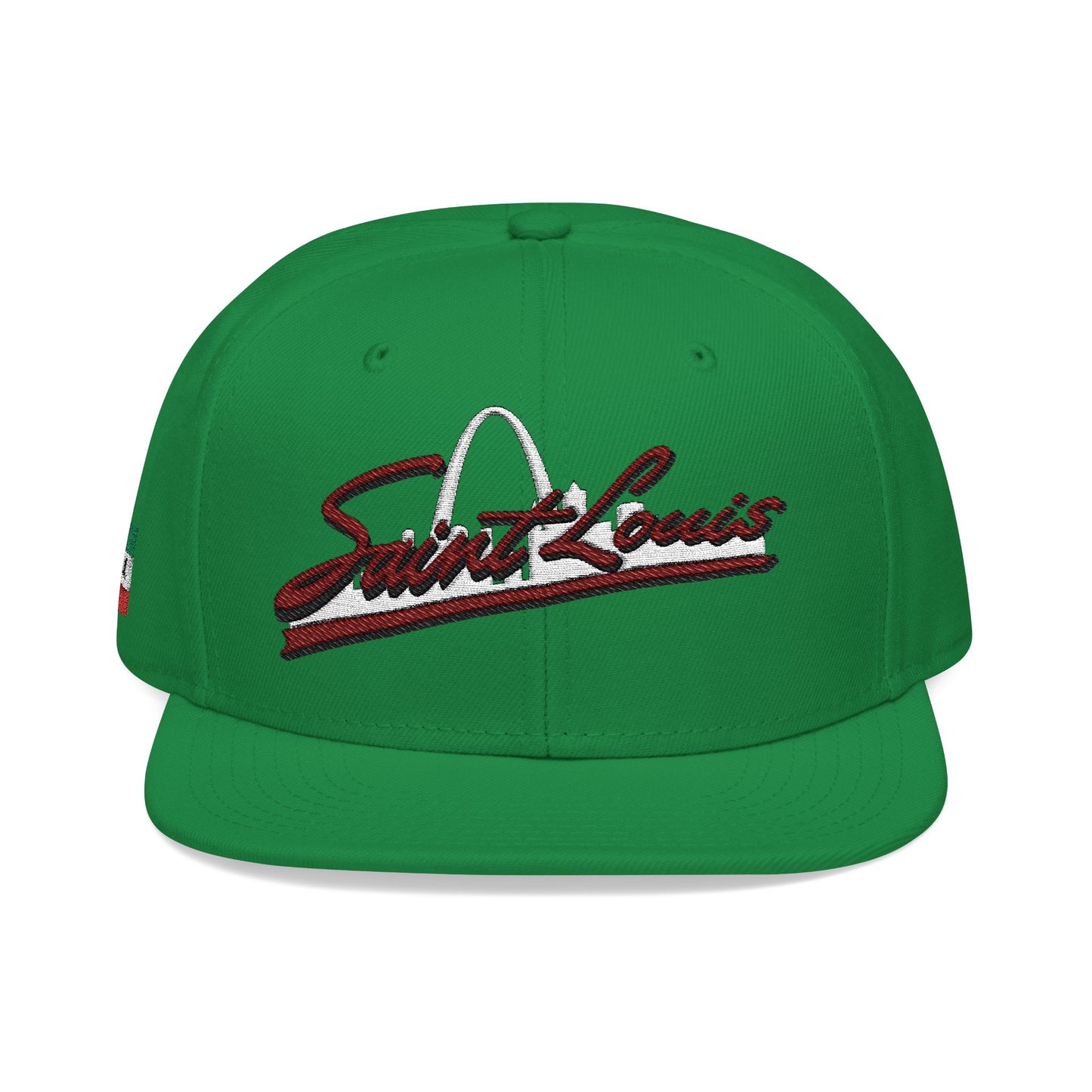 Snapback Hat - Saint Louis Full Front Embroidered - The Hill Neighborhood Edition Printify