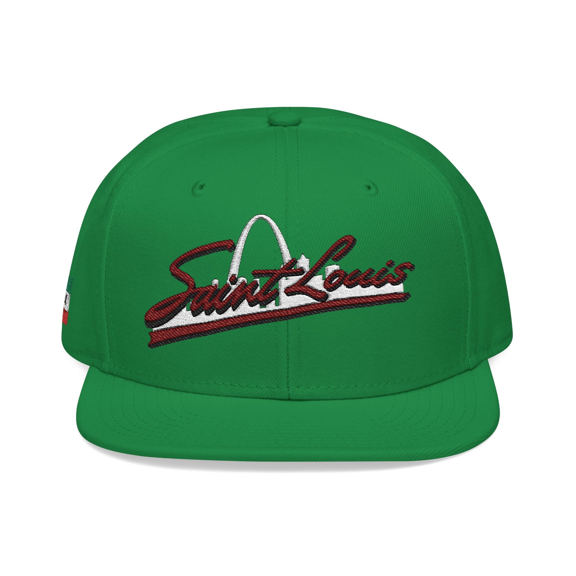 Snapback Hat - Saint Louis Full Front Embroidered - The Hill Neighborhood Edition Printify