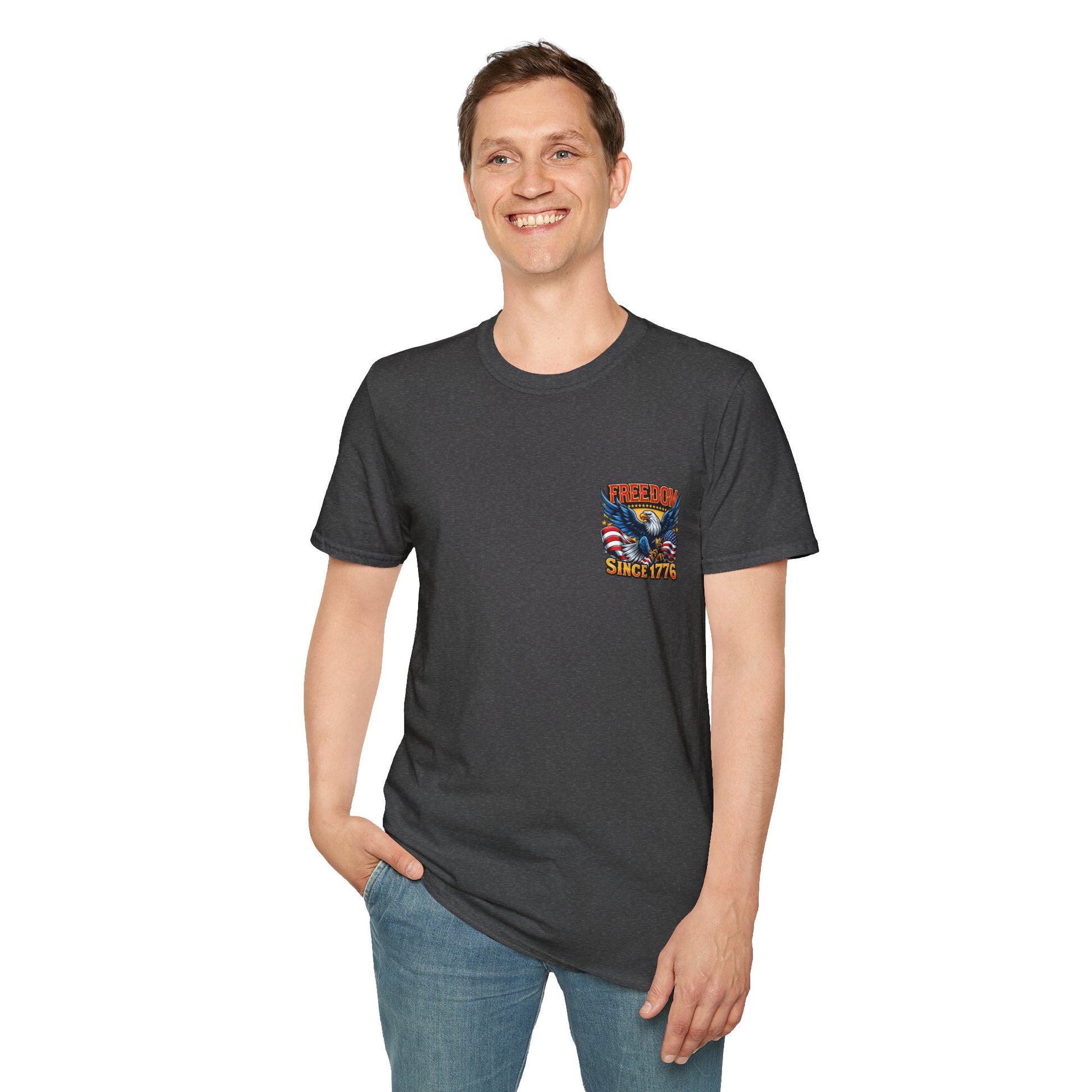Freedom Since 1776 Graphic Tee Printify