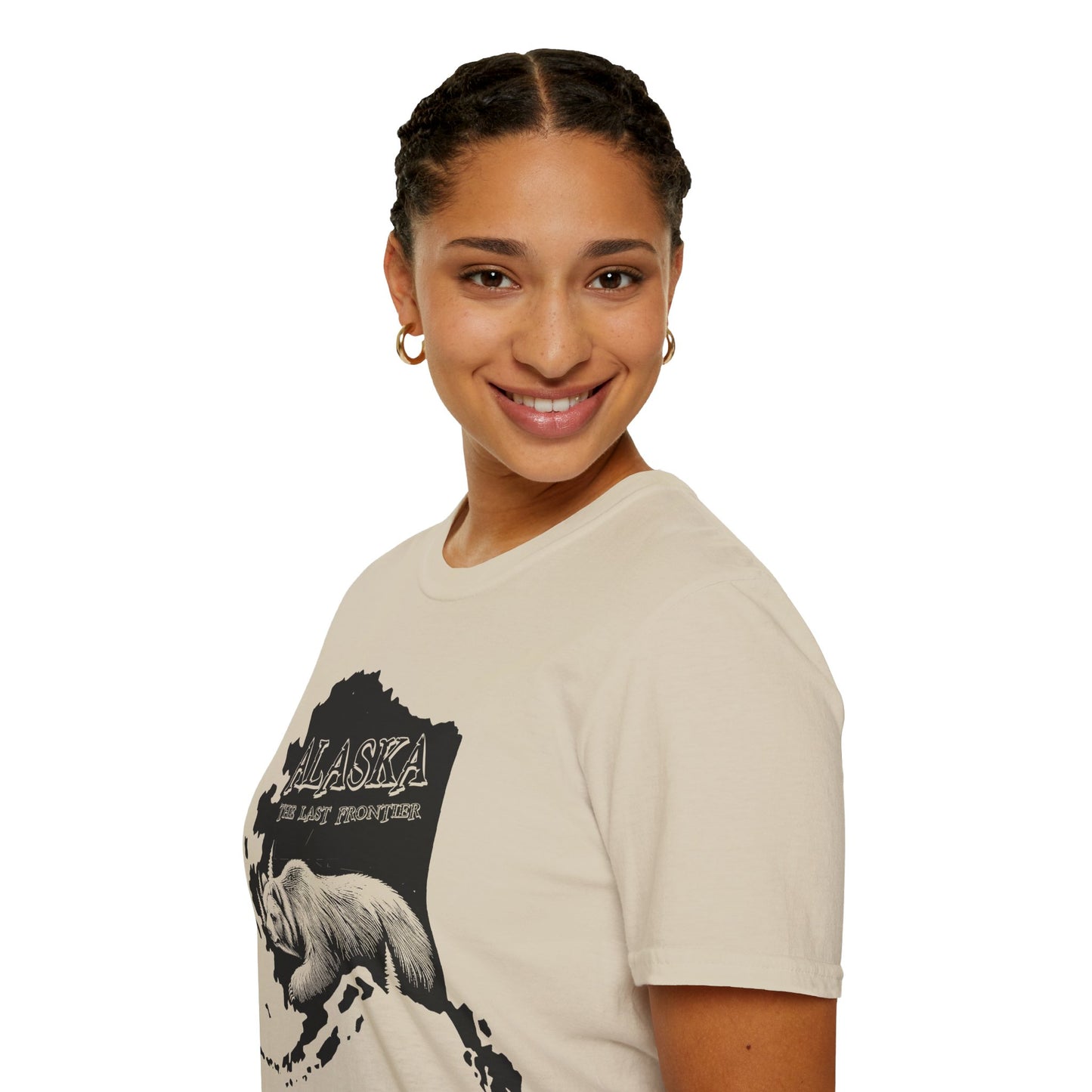 Alaska The Last Frontier Graphic Unisex Softstyle T-Shirt