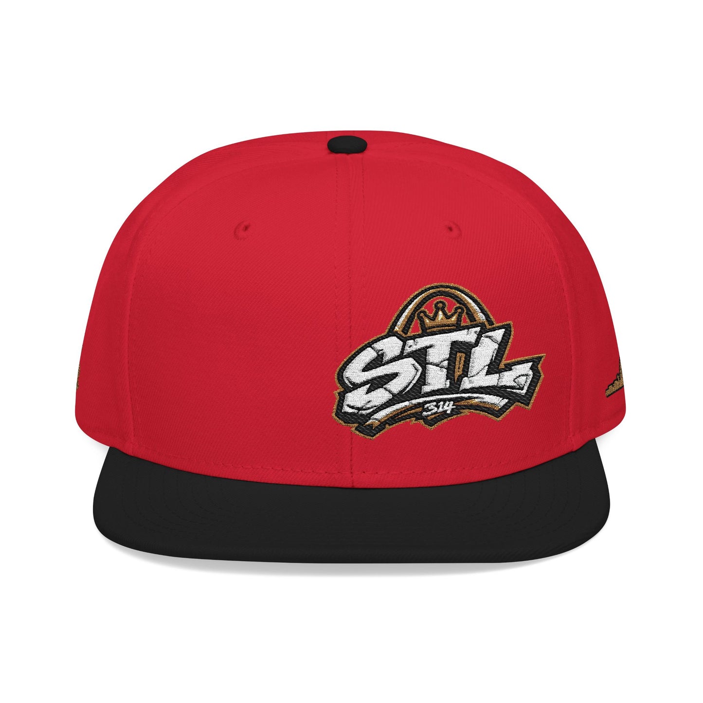 STL Embroidered Snapback Hat — St. Louis Retro Logo Cap