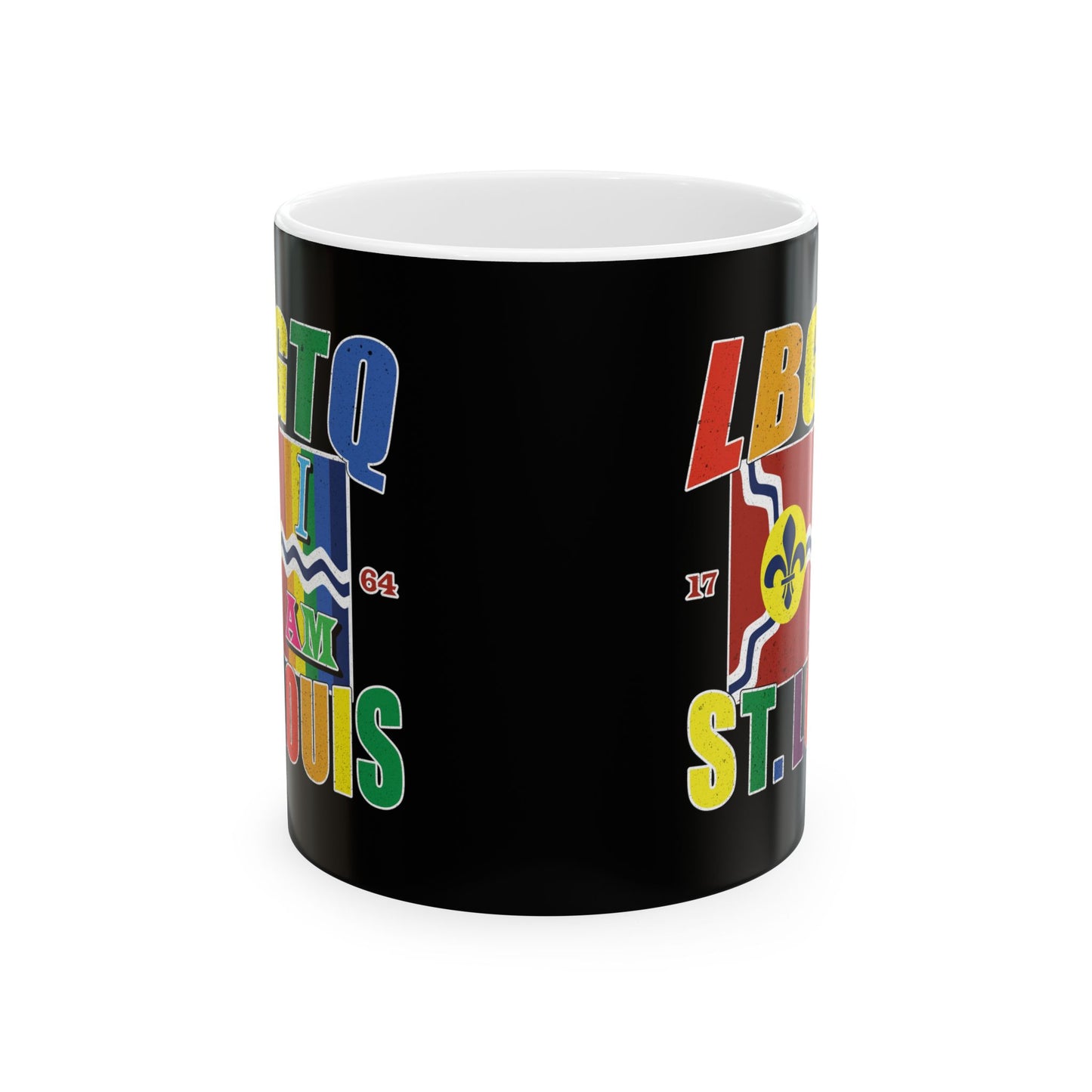 Ceramic Mug - Saint Louis LBGTQ Design