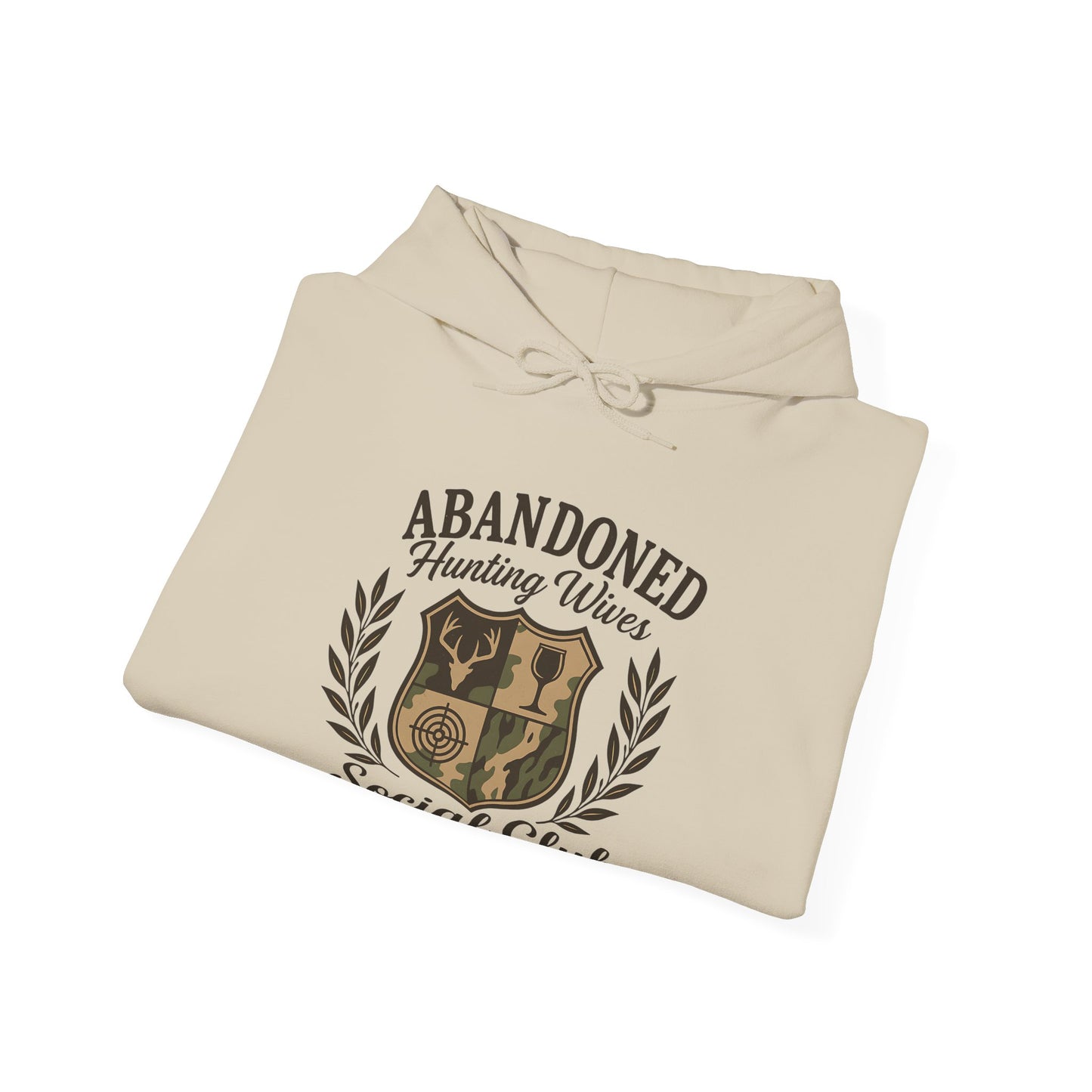 Abandoned Hunters Wives Social Club Hoodie Printify