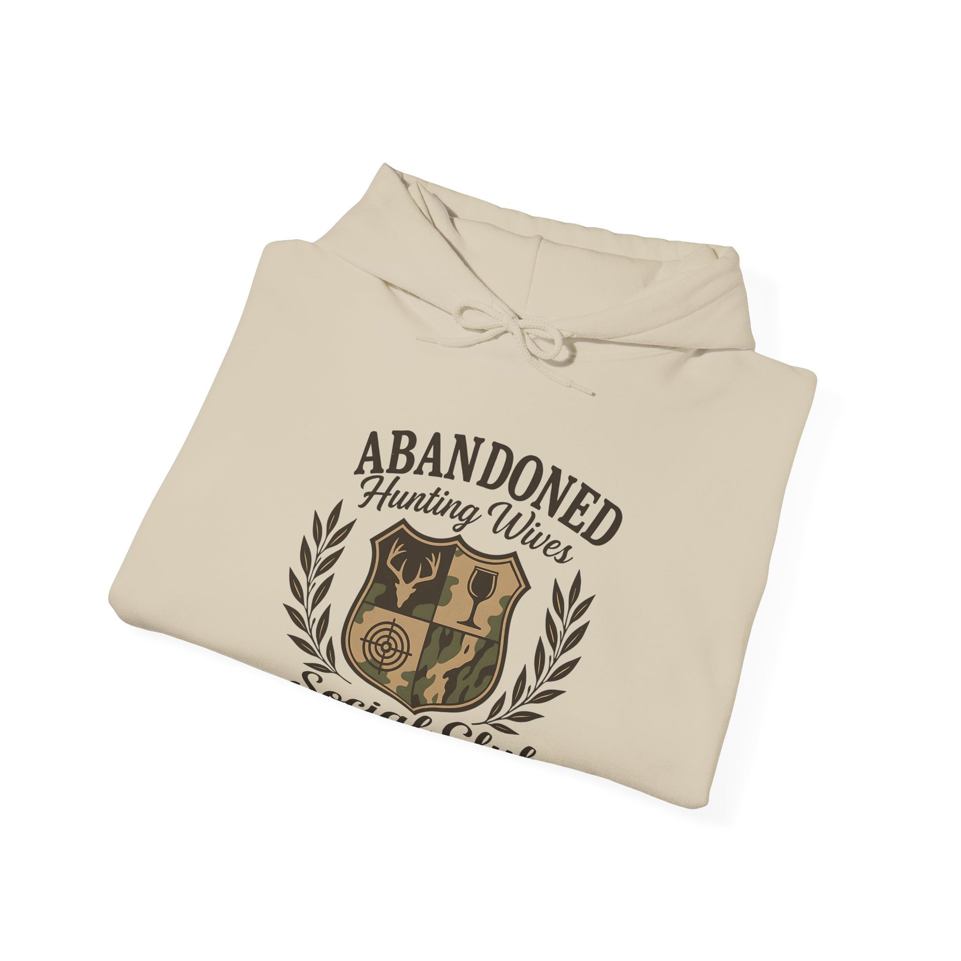 Abandoned Hunters Wives Social Club Hoodie Printify