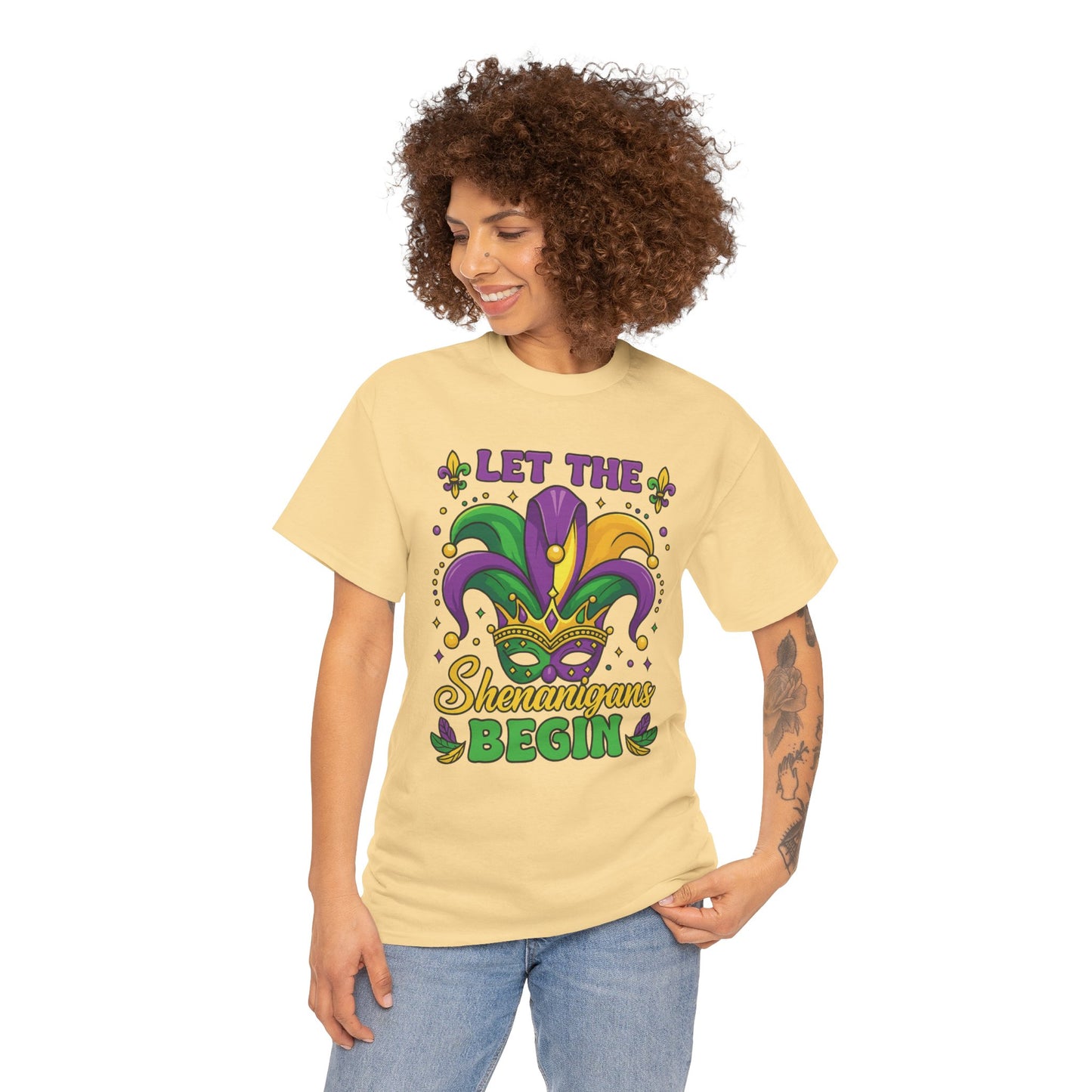 Mardi Gras 'Let The Shenanigans Begin' T-Shirt