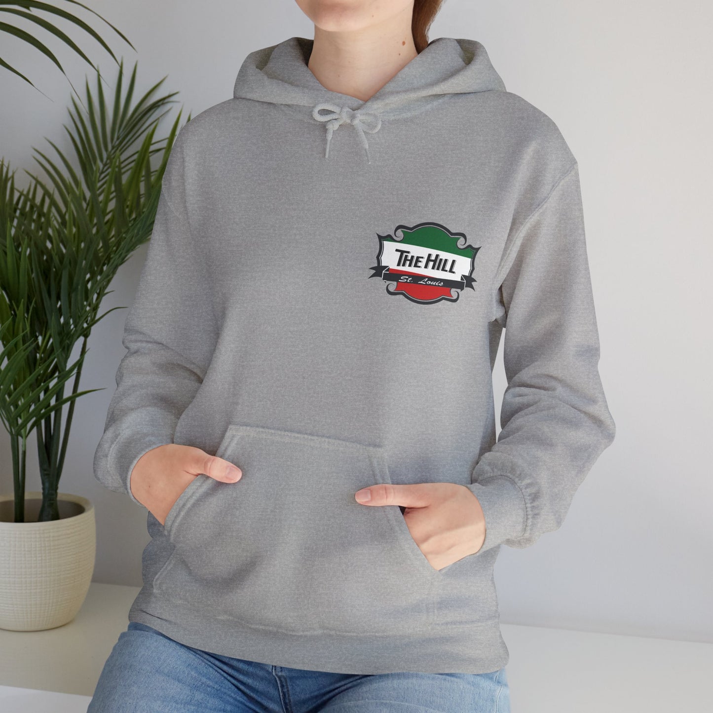 The Hill St. Louis Front & Back Hoodie Printify