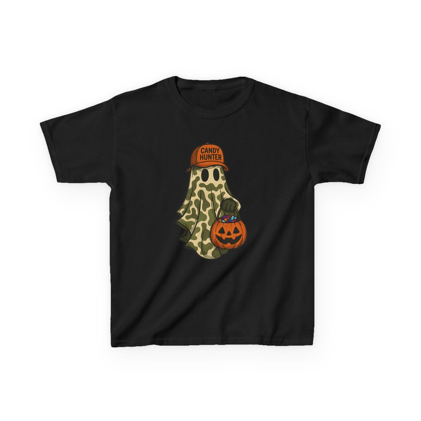 Kids Tee - Camo Ghost Graphic