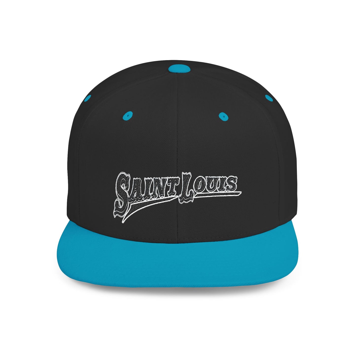 Flat Bill Snapback - Saint Louis Ball Cap Printify