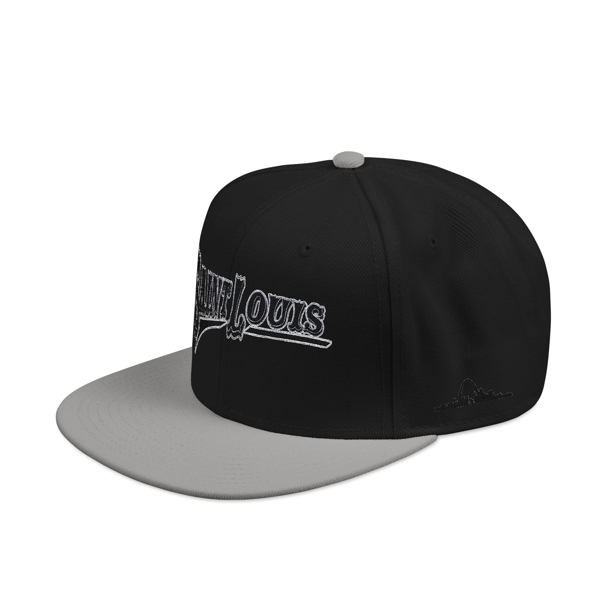 Saint Louis Flat Bill Snapback Cap with Skyline sides Printify