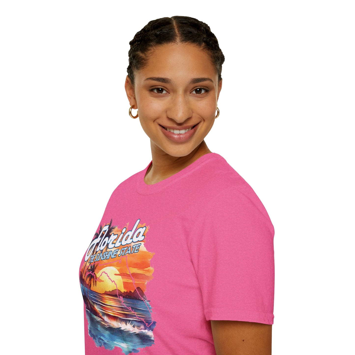 Florida Sunshine State T-Shirt - Unisex Softstyle