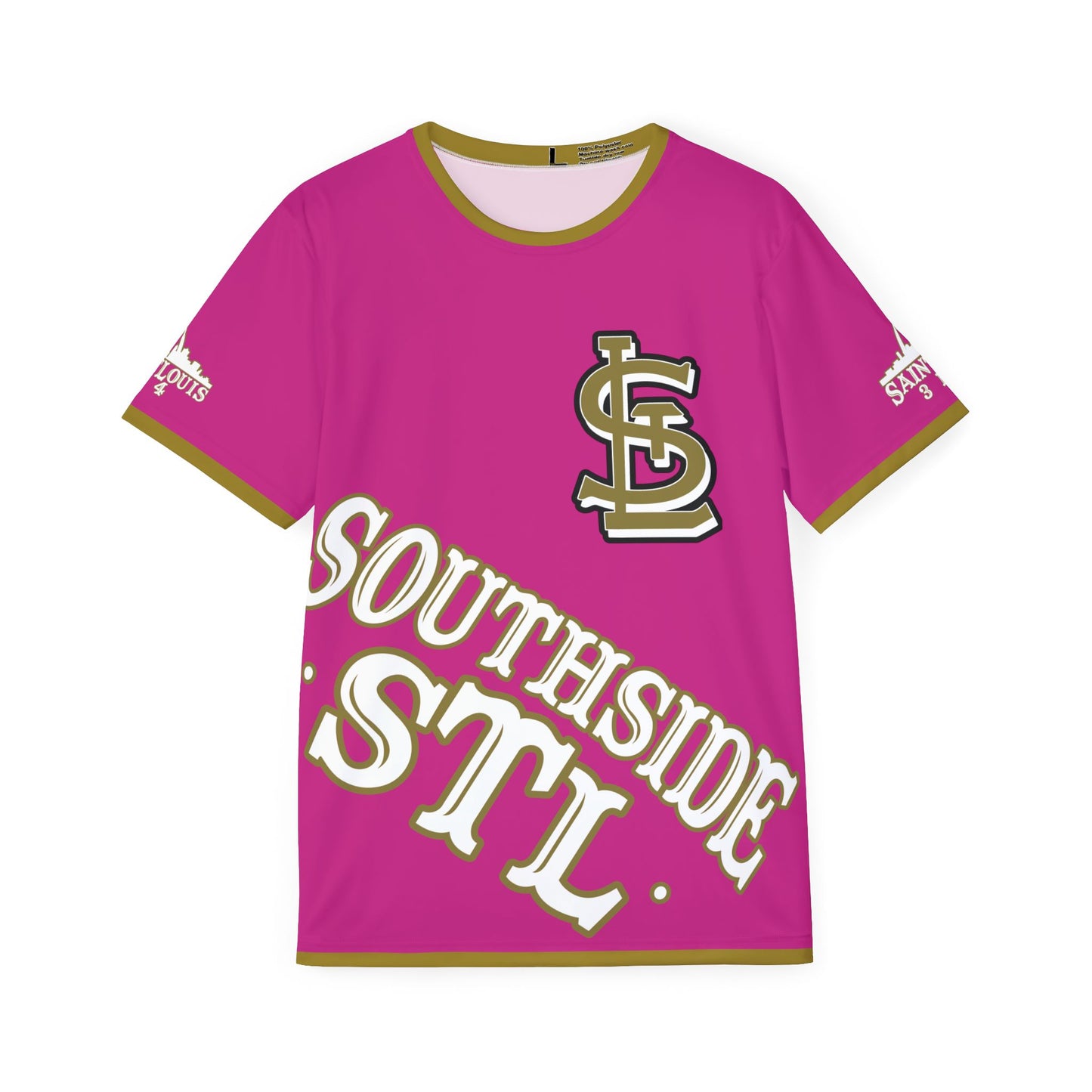 Southside STL All Over Print Sport Jersey (Pink)– Gold Skyline Edition