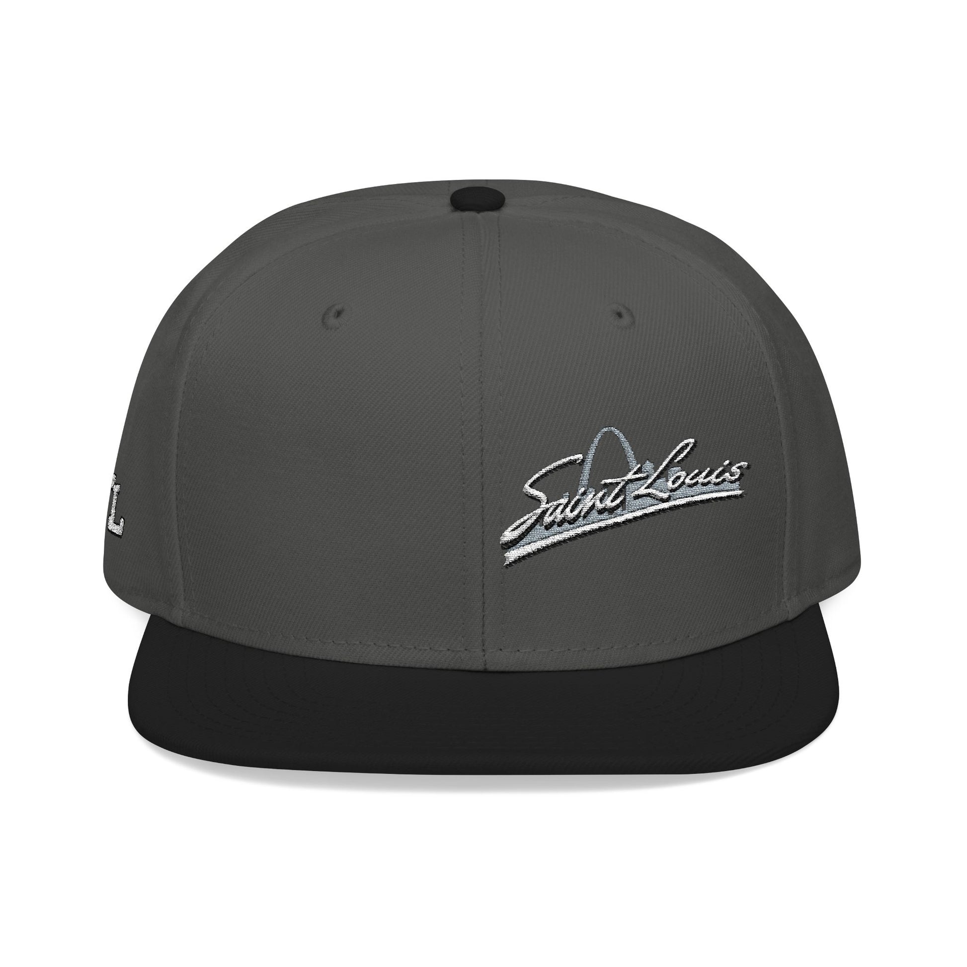 Snapback (Embroidery)-Offset Saint Louis Logo Printify