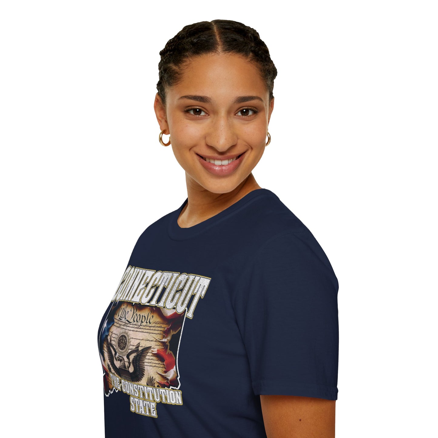 Connecticut The Constitution State Unisex Soft style T-Shirt