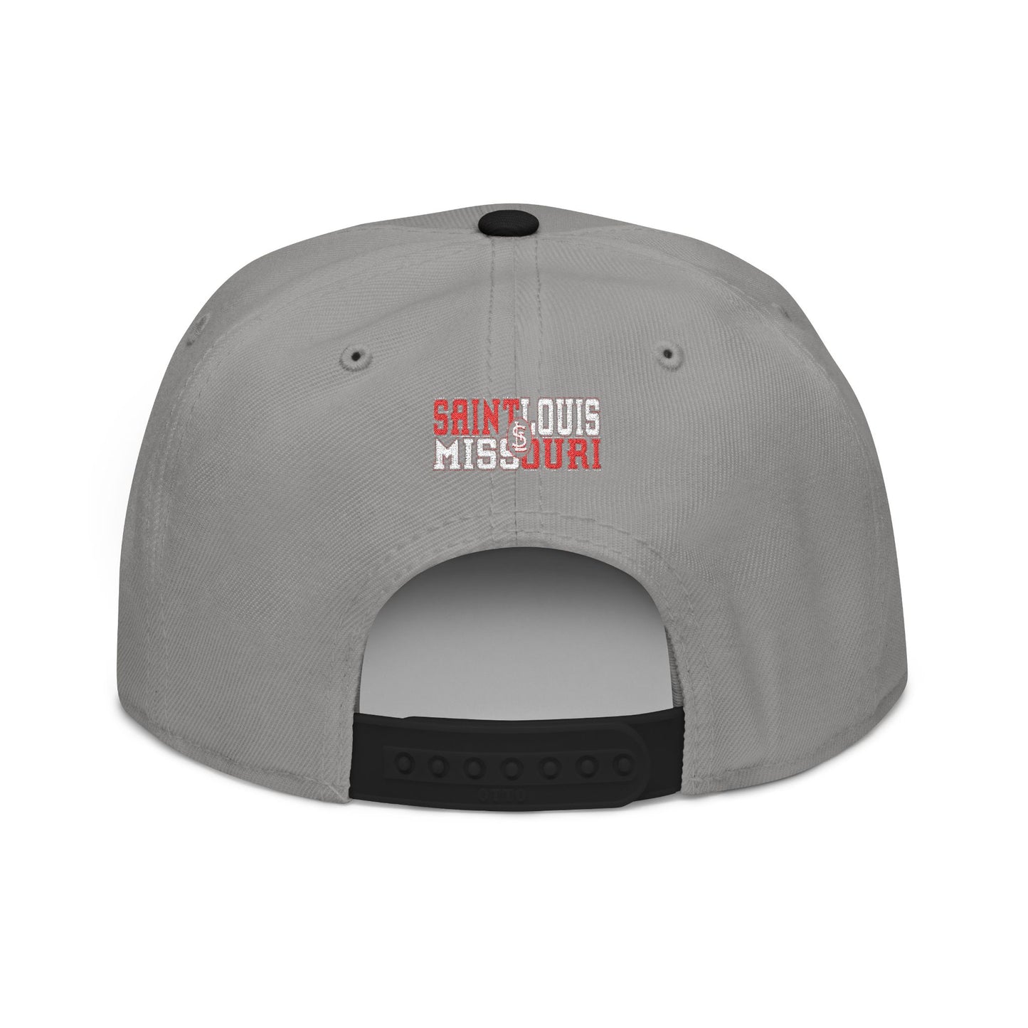 Snapback (Embroidery)-Offset Saint Louis Logo Printify