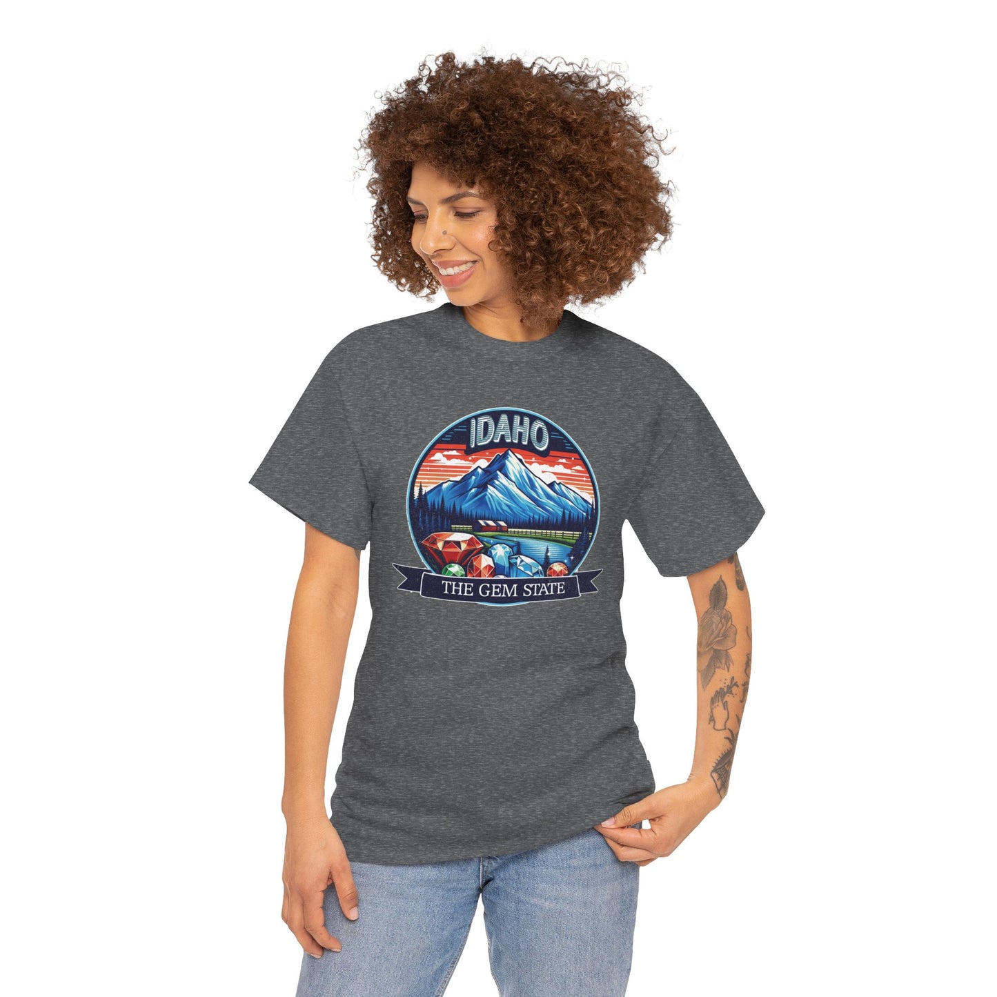 Idaho The Gem State Graphic Tee