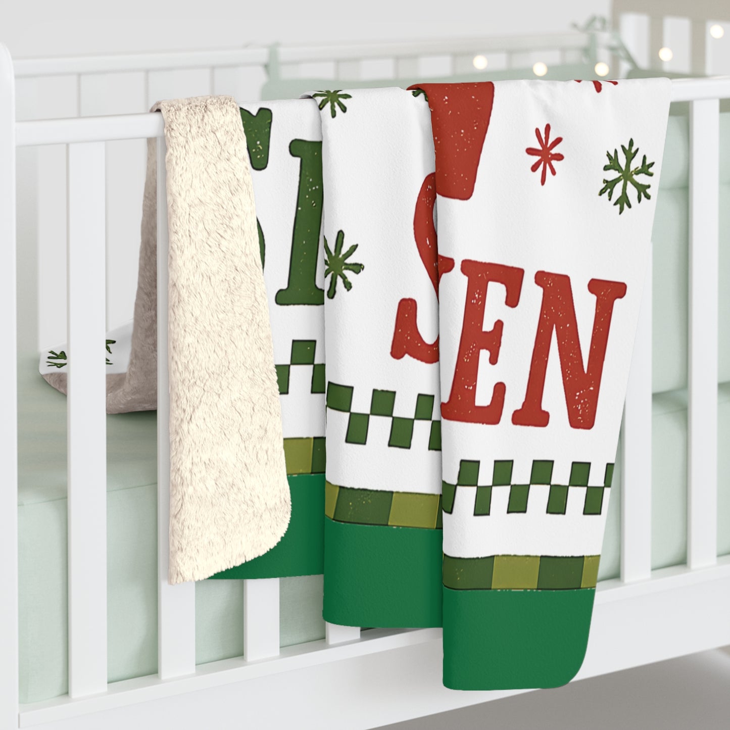 Christmas Sherpa Fleece Blanket -6 7 Design