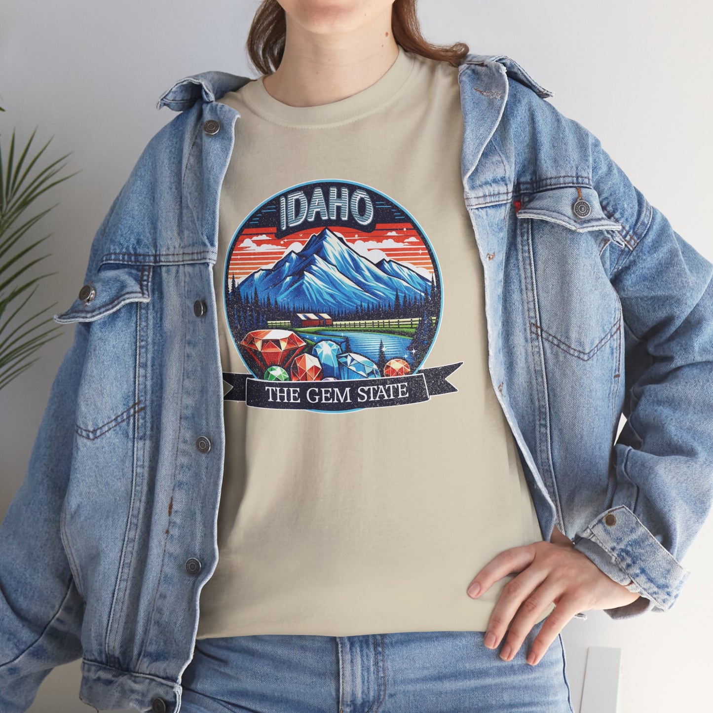 Idaho The Gem State Graphic Tee