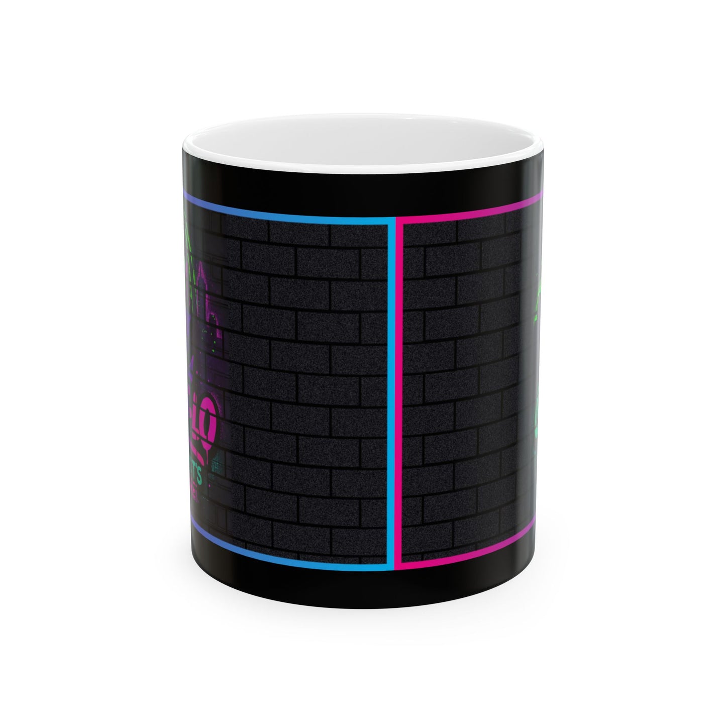 Ceramic Mug, (11oz, 15oz) Grey-Lo Graphic Design