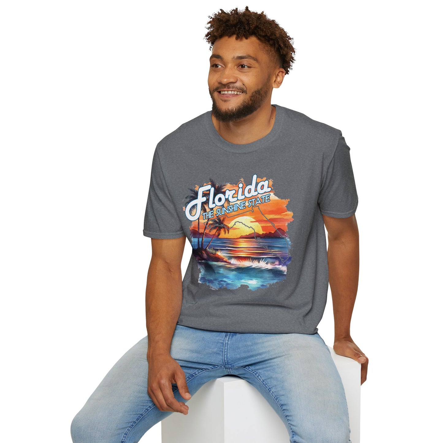 Florida Sunshine State T-Shirt - Unisex Softstyle