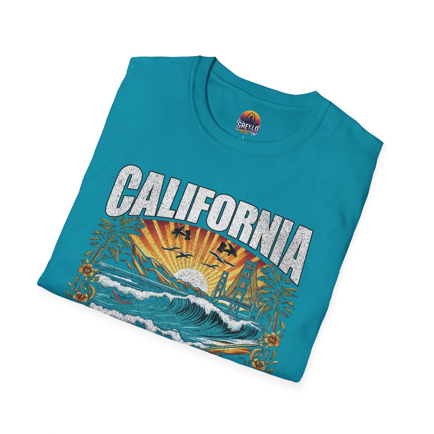 California The Golden State Graphic Tee