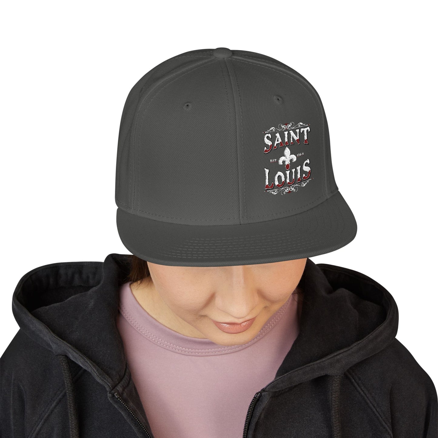 Saint Louis Snapback (Embroidery)⚠️ Contains AI-generated models