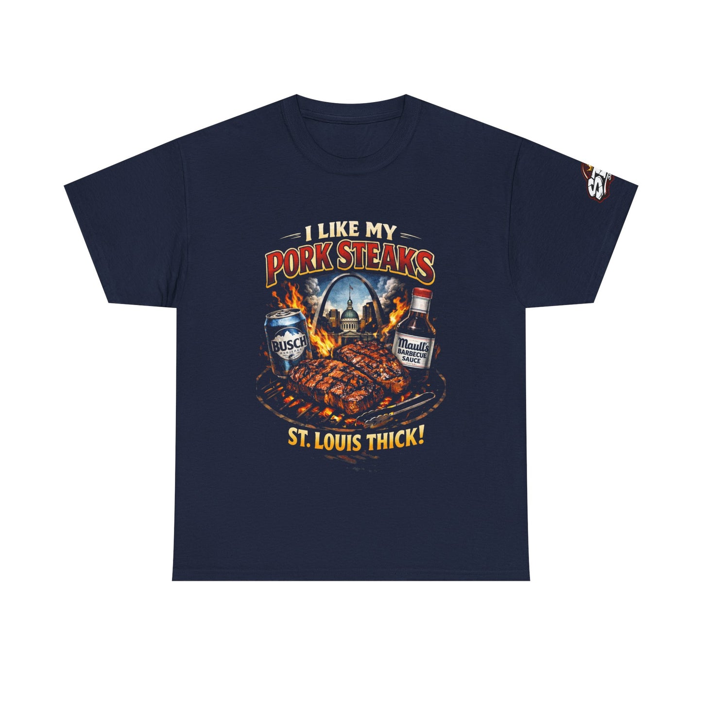 St. Louis Pork Steaks T-Shirt ⚠️ Contains AI-generated models