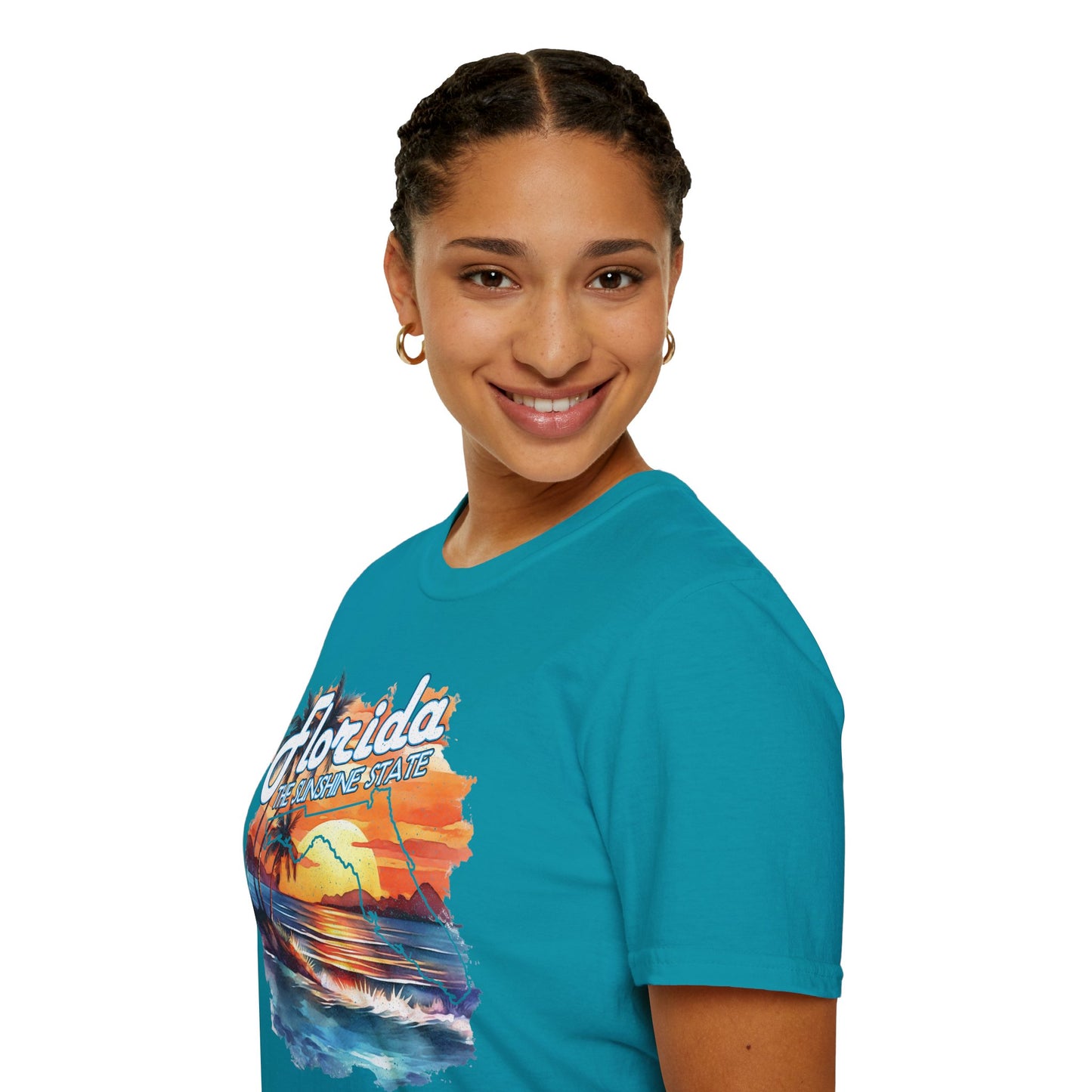 Florida Sunshine State T-Shirt - Unisex Softstyle