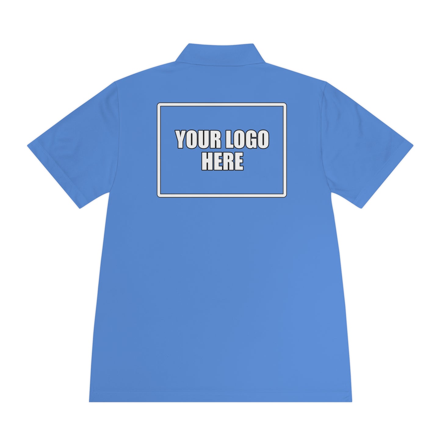 Customizable Sport Polo Work Shirt - Front & Back Logo Work Polo