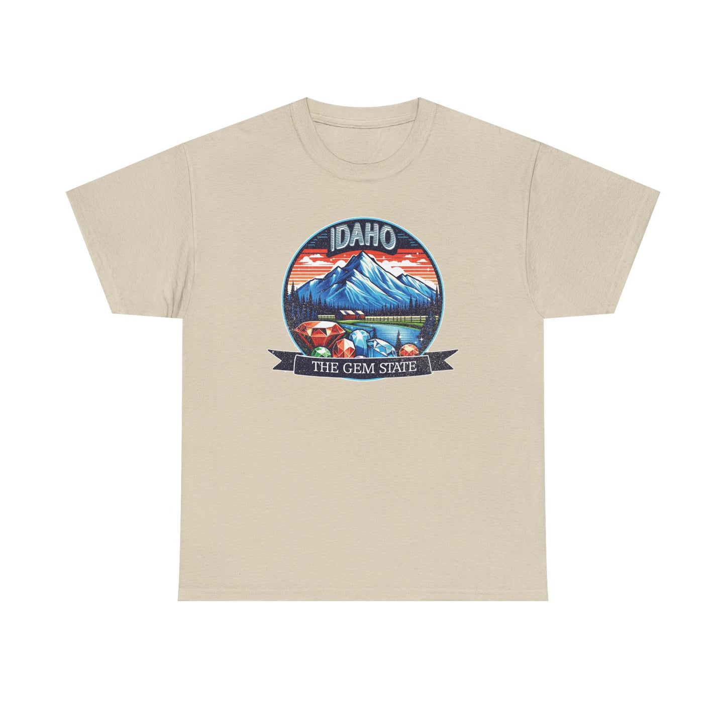 Idaho The Gem State Graphic Tee