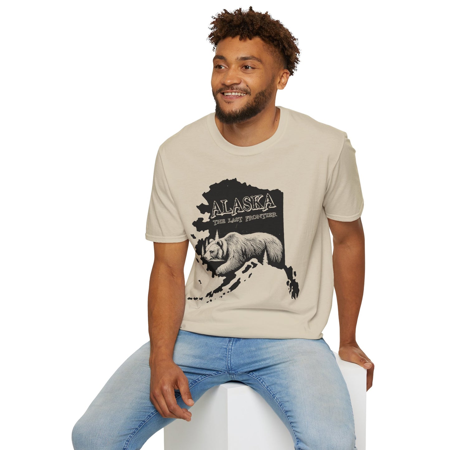 Alaska The Last Frontier Graphic Unisex Softstyle T-Shirt