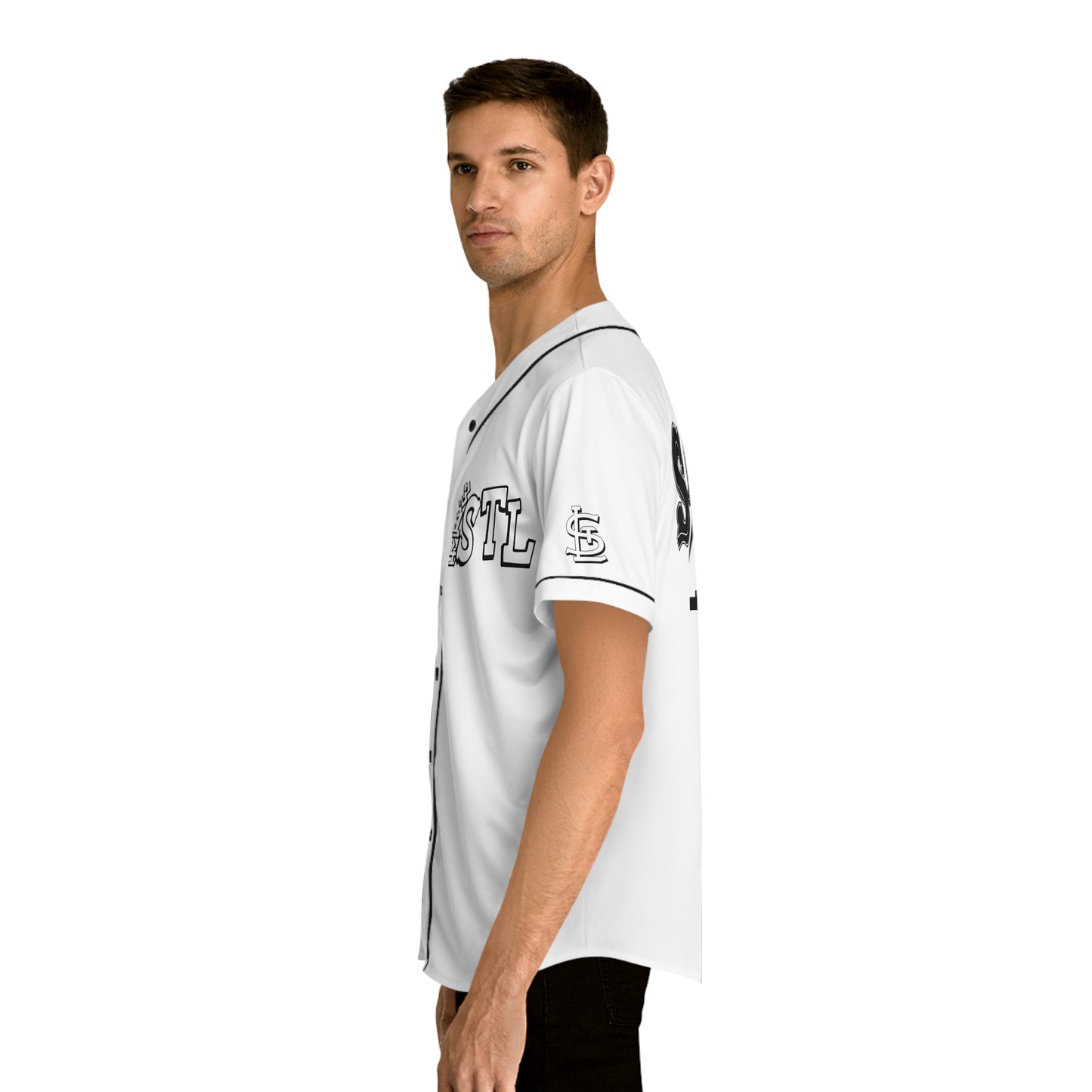 Men's Baseball Jersey with 314 STL Logo