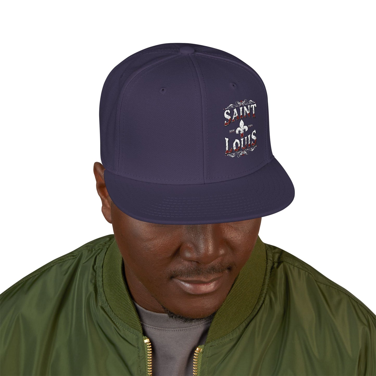 Saint Louis Snapback (Embroidery)⚠️ Contains AI-generated models