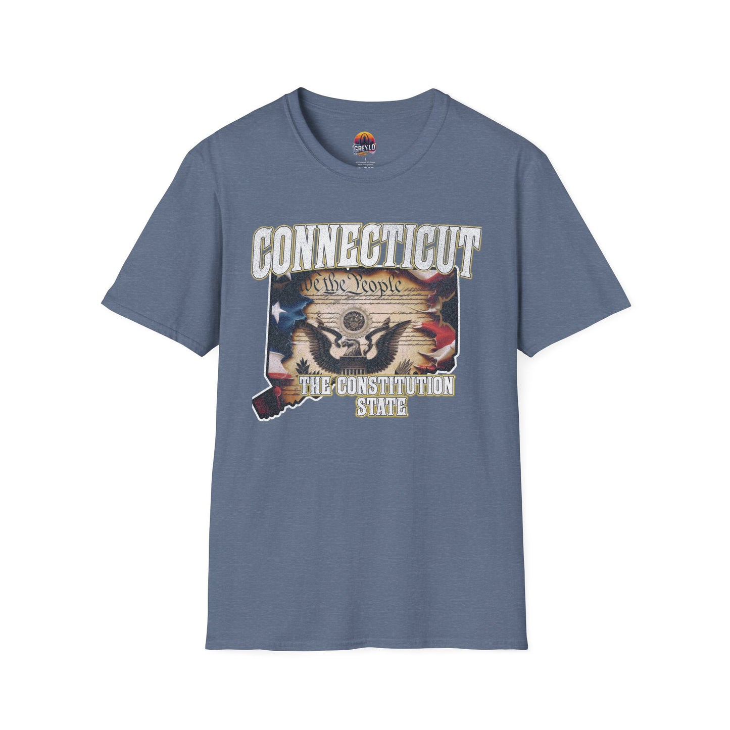Connecticut The Constitution State Unisex Soft style T-Shirt
