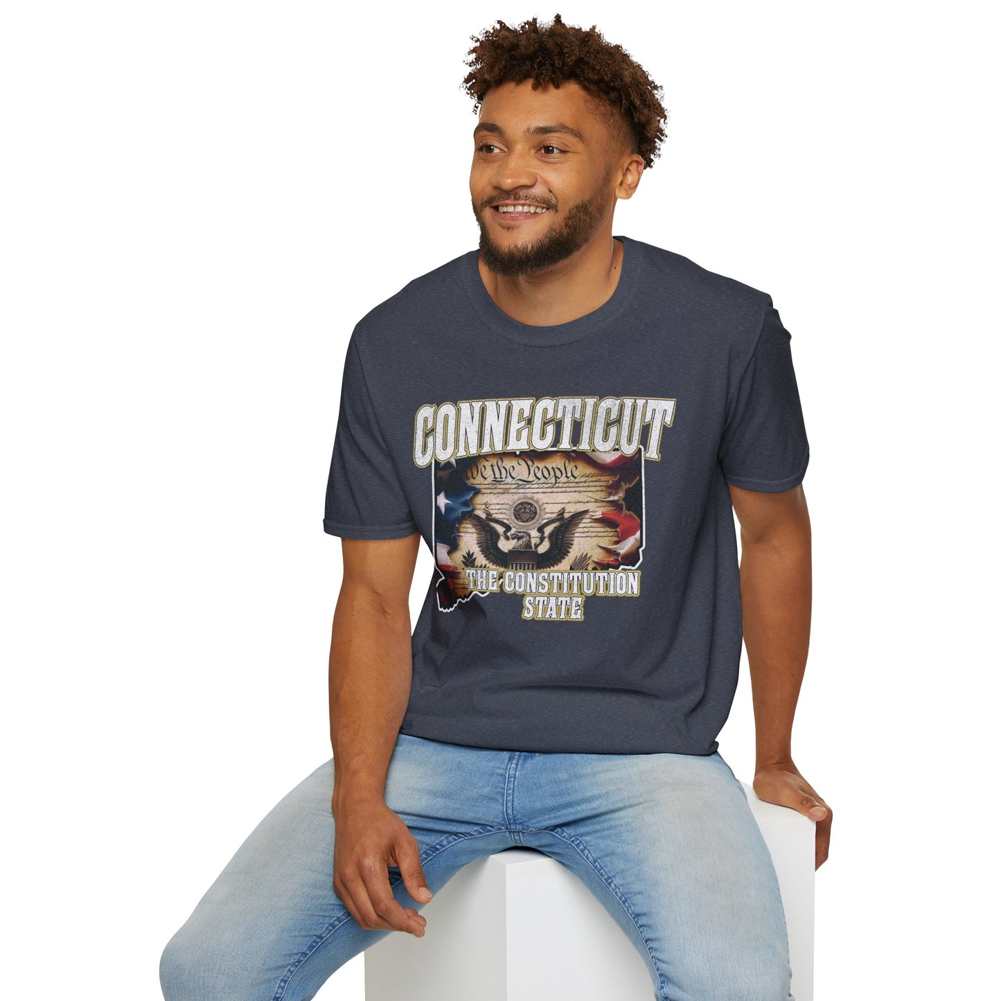 Connecticut The Constitution State Unisex Soft style T-Shirt