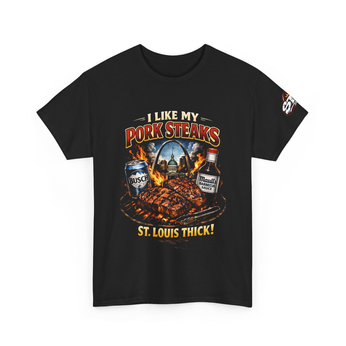St. Louis Pork Steaks T-Shirt ⚠️ Contains AI-generated models