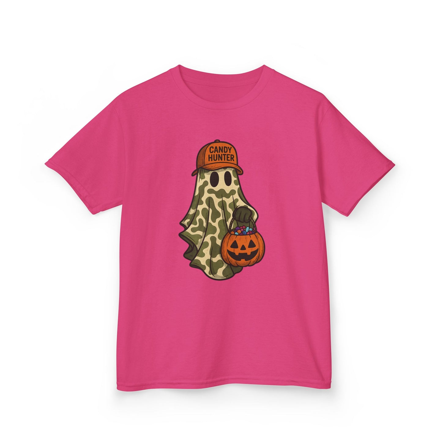 Kids Tee - Camo Ghost Graphic
