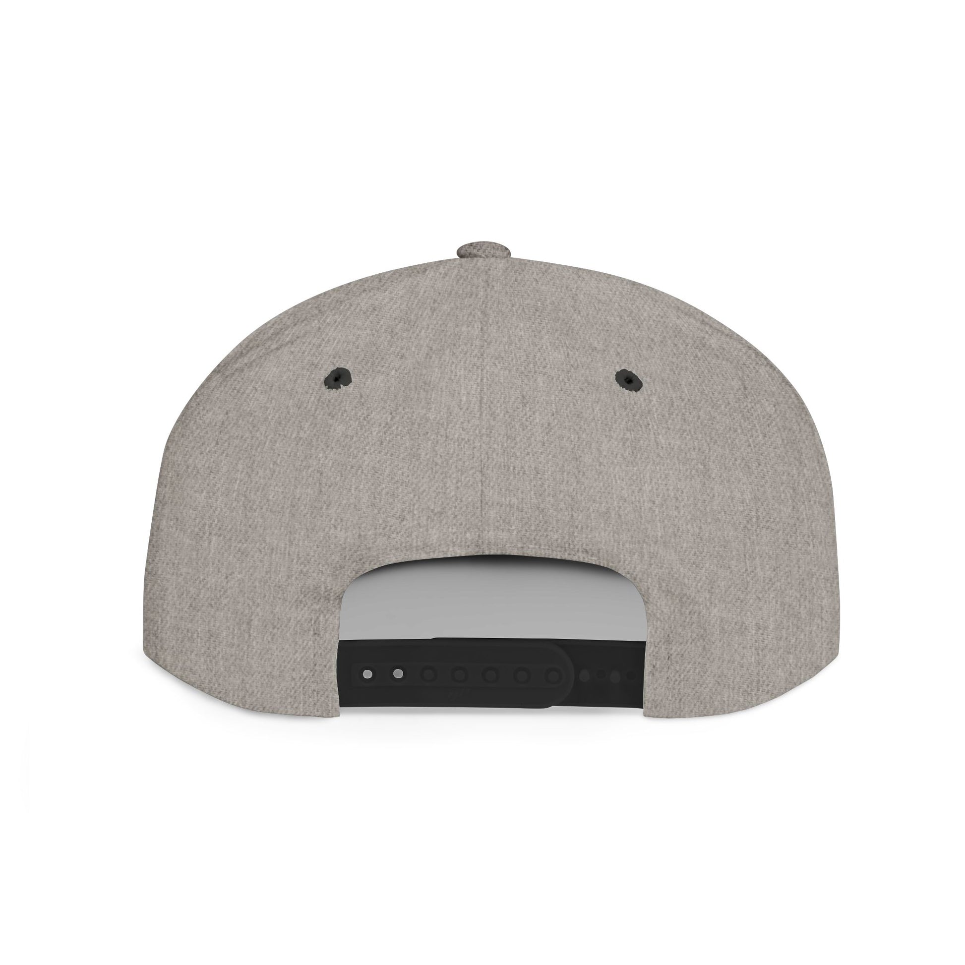 South Side Flat Bill Snapback Pink outline Printify